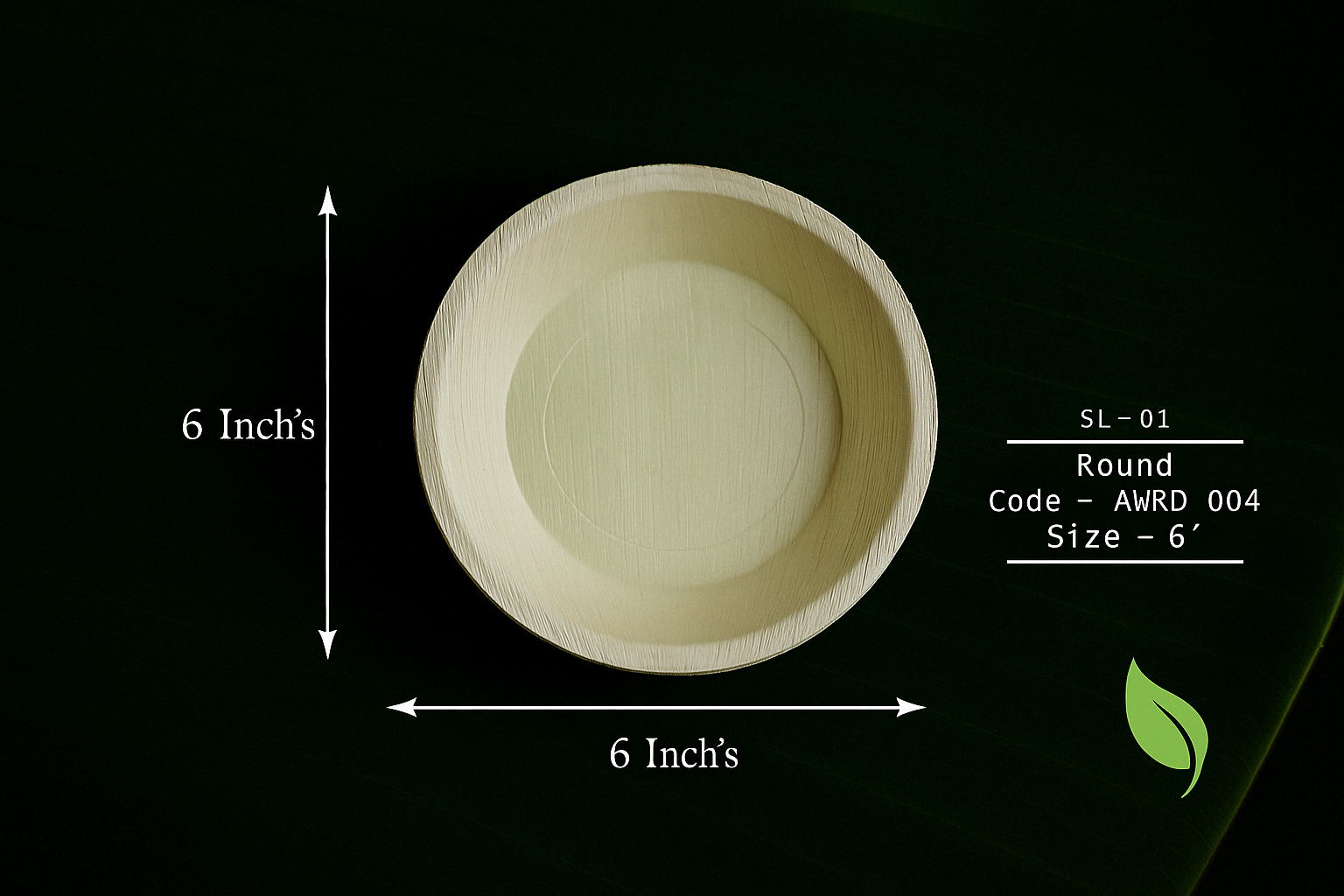 Round Deep Plate
