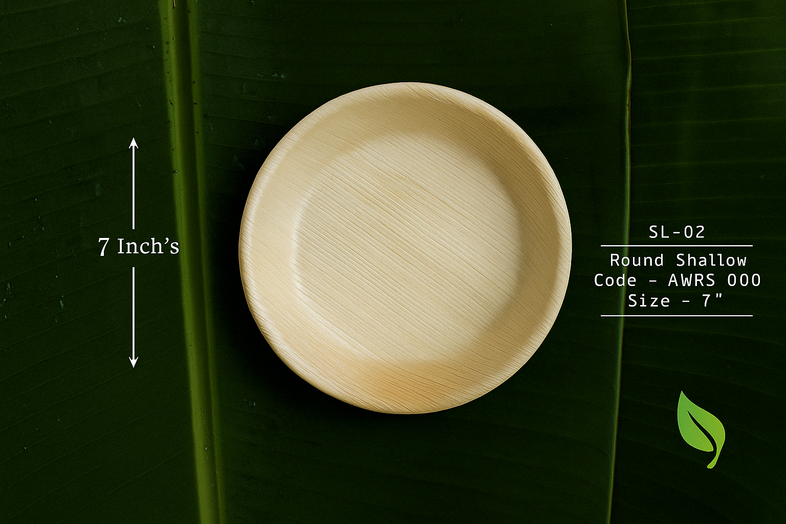 Round Shallow Plate